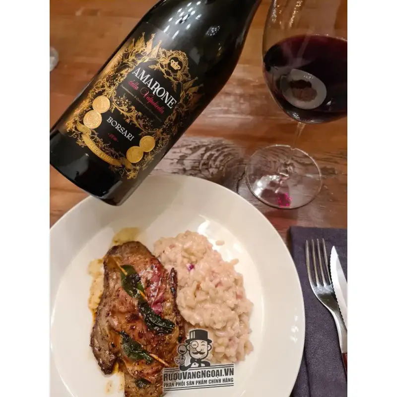 Địa chỉ bán vang y amarone della valpolicella borsari giá rẻ tại Hà Nội
