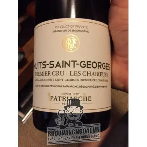 Vang Pháp NUITS SAINT GEORGES PATRIARCHE