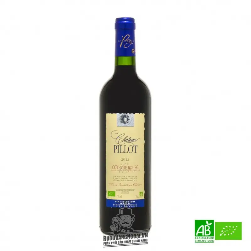 Vang Pháp Chateau Pillot Cotes de Bourg uống ngon