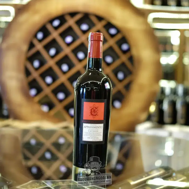 Rượu Vang Ý Appassimento Negroamaro Passito Salento uống ngon