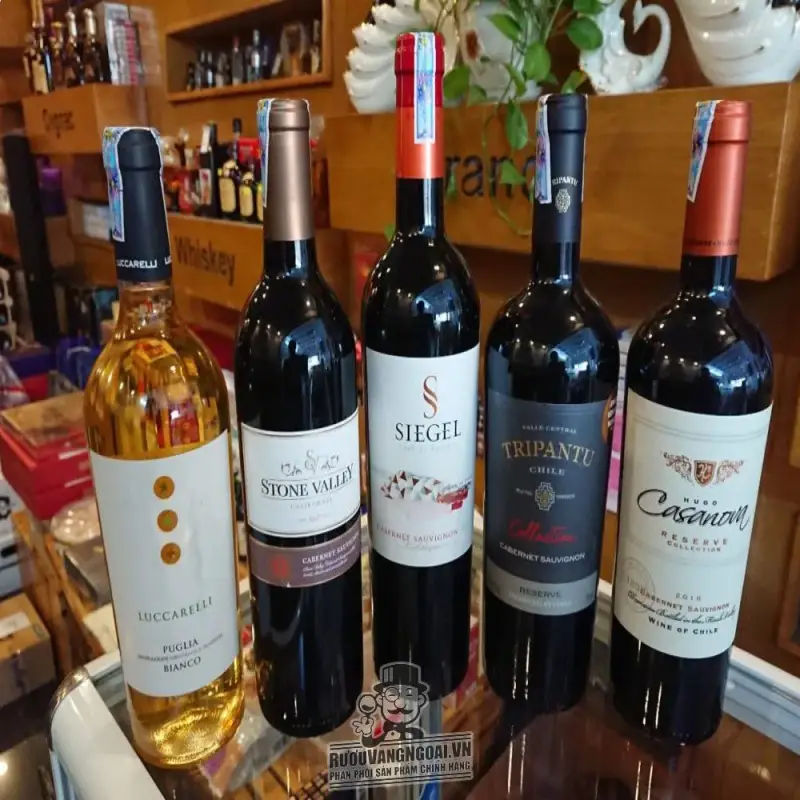 Giá vang y luccarelli bianco chardonnay