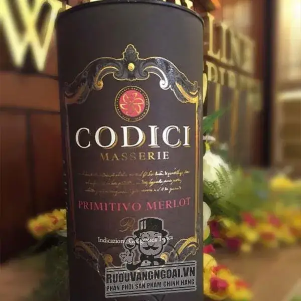 Vang Bịch Ý CODICI PRIMITIVO MERLOT 3L