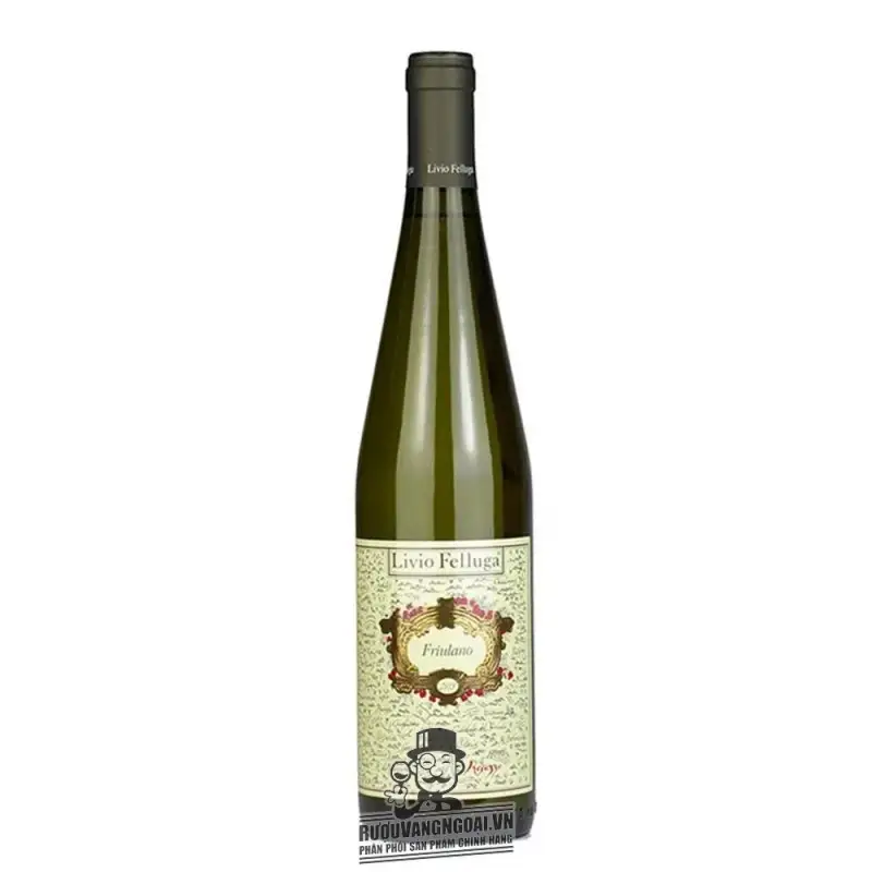 Vang Ý Livio Felluga Chardonnay Thượng hạng