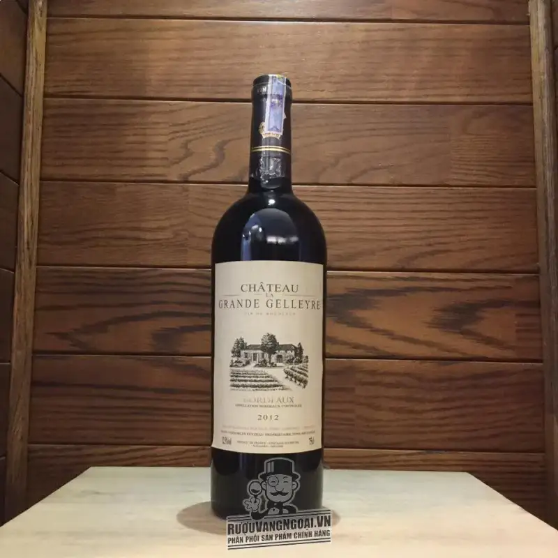 Rượu vang Pháp Chateau Grande Gelleyre Bordeaux uống ngon