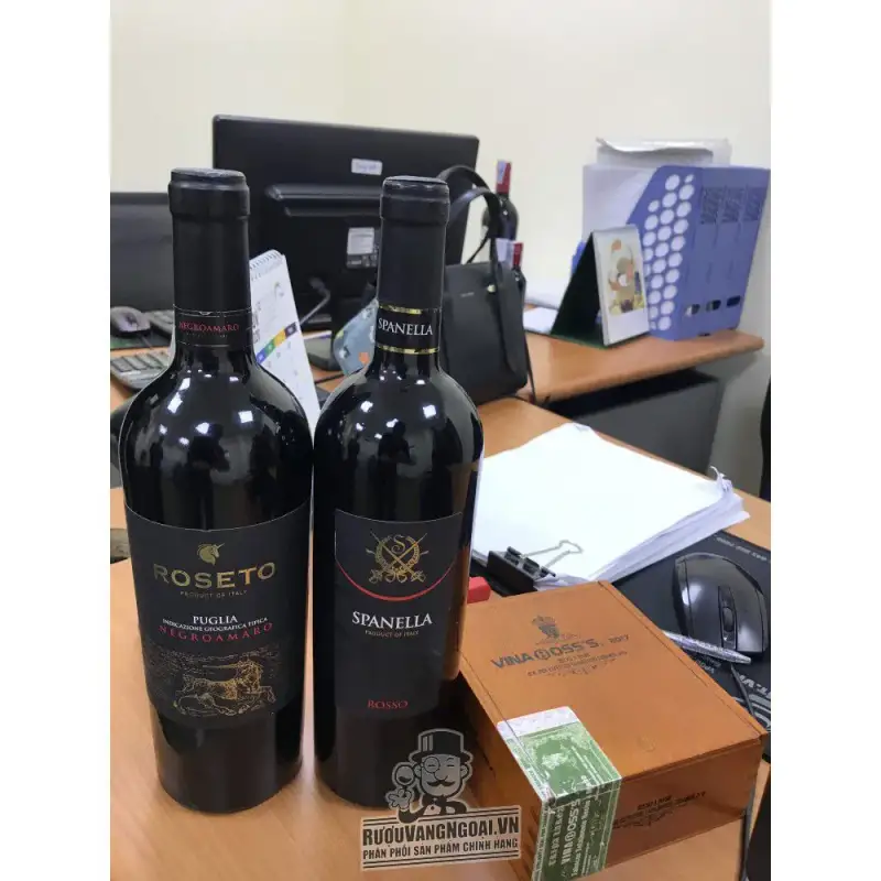 ruou vang spanella rosso giá bao nhiêu