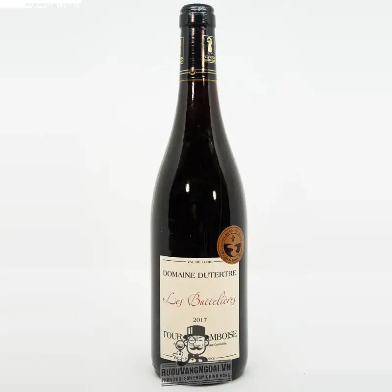 Vang Pháp Les Buttelieres Domaine Dutertre Touraine Amboise uống ngon
