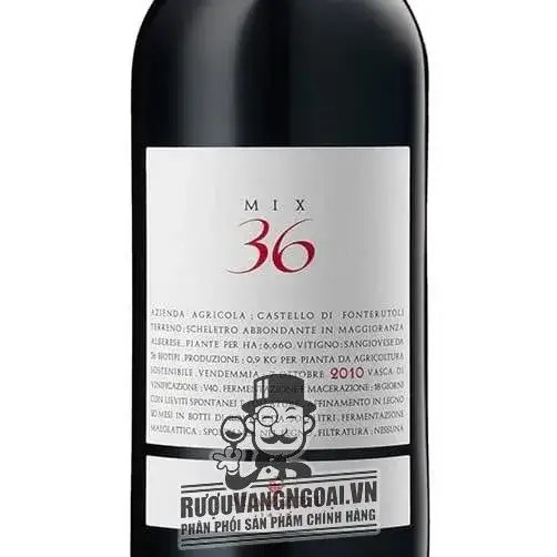 Rượu vang Ý Mazzei Mix 36 Toscana