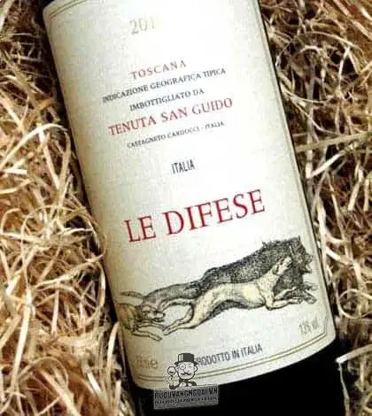 Vang Ý Le Difese Tenuta San Guido