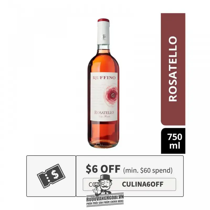 Mua vang y ruffino rosatello rosato ở đâu giá rẻ nhất