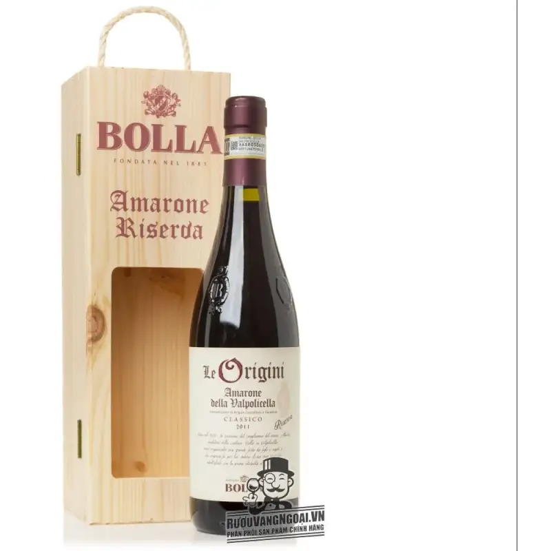 Giá vang y bolla le origini amarone riserva