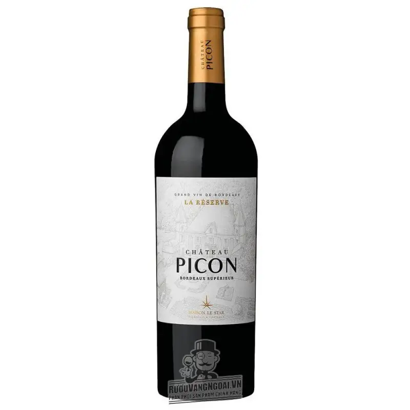 Vang Pháp Chateau Picon La Reservs Bordeaux uống ngon
