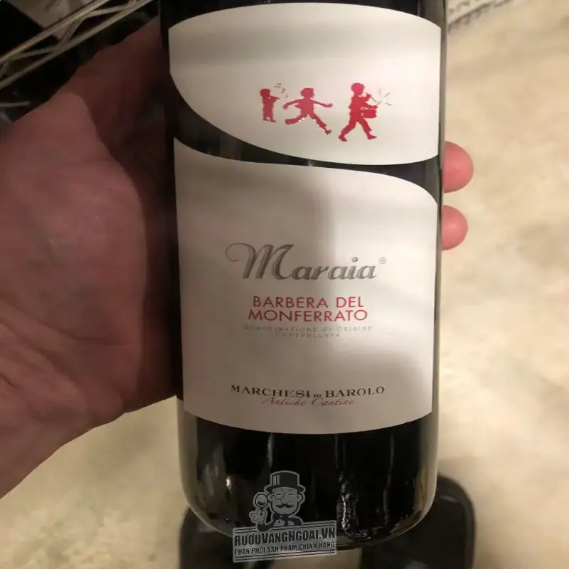 Mua ruou vang y marchesi di barolo maraia barbera del monferrato giá rẻ tại Hà Nội