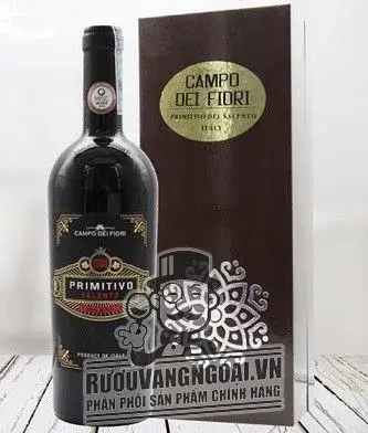 Vang Ý CAMPO DEI FIORI 1988 PRIMITIVO SALENTO