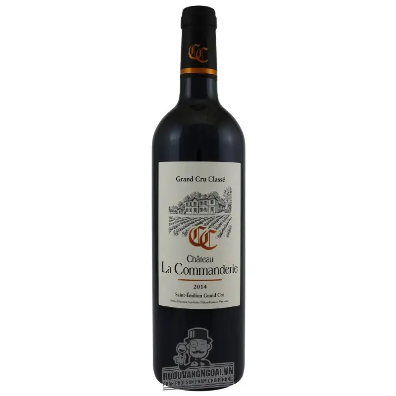 Vang Pháp Chateau La Commanderie Saint Emilion uống ngon