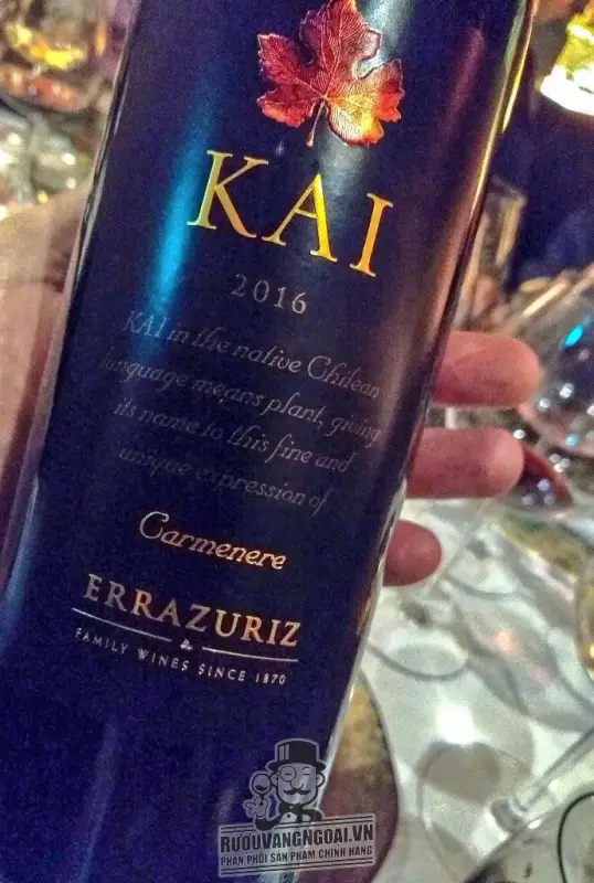 Káº¿t quáº£ hÃ¬nh áº£nh cho kai carmenere errazuriz 2016