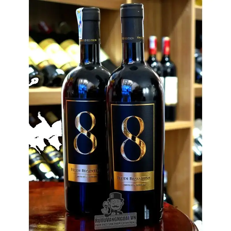 Rượu Vang Ý 8 FEUDI BIZANTINI LIMITED EDITION