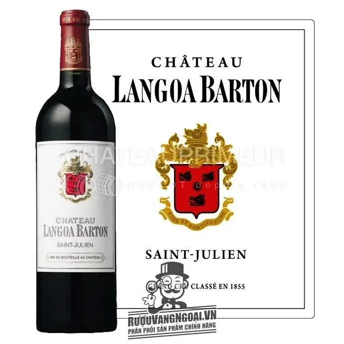 Vang Pháp Chateau Langoa-Barton 3eme Cru Classe Bordeaux Medoc