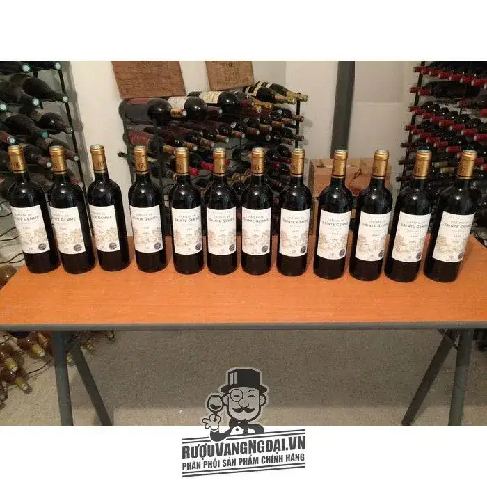 Giá vang phap chateau de sainte gemme haut medoc cru bougeois
