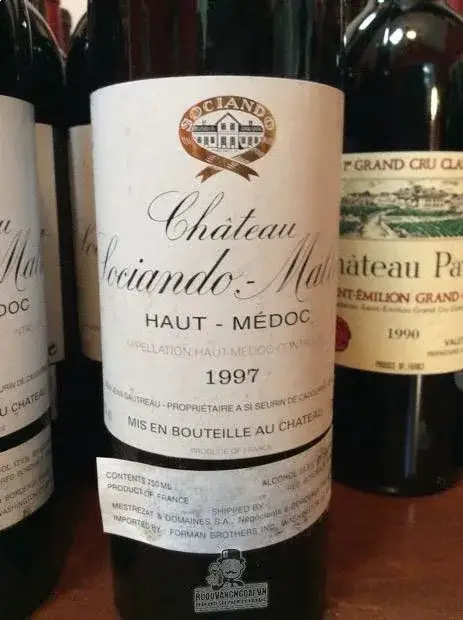 Vang Pháp Chateau Sociando Mallet Haut Medoc