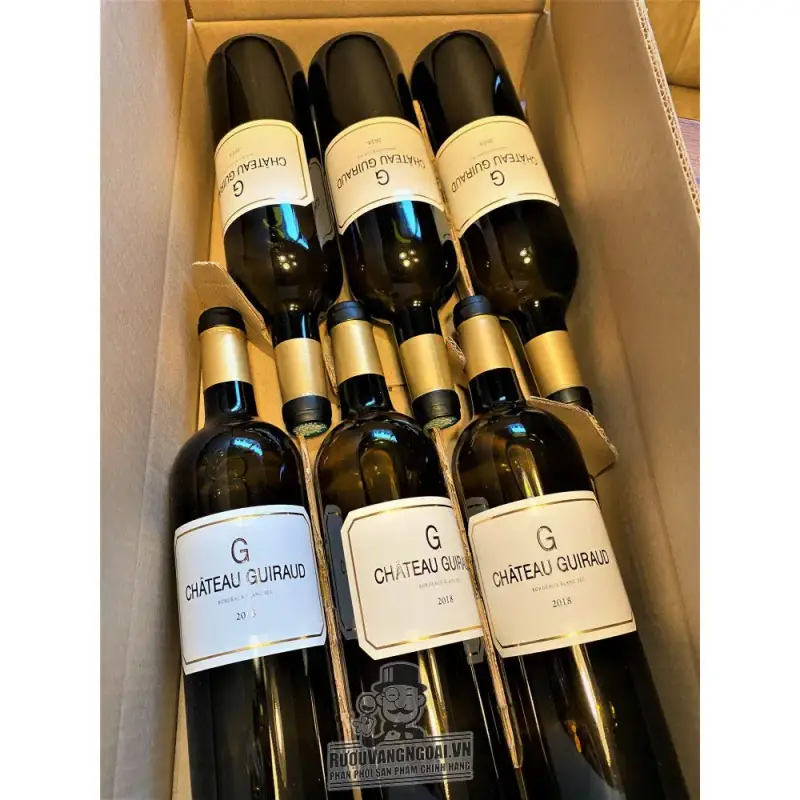 Địa chỉ bán vang phap chateau guiraud g bordeaux blanc sec giá rẻ tại Hà Nội