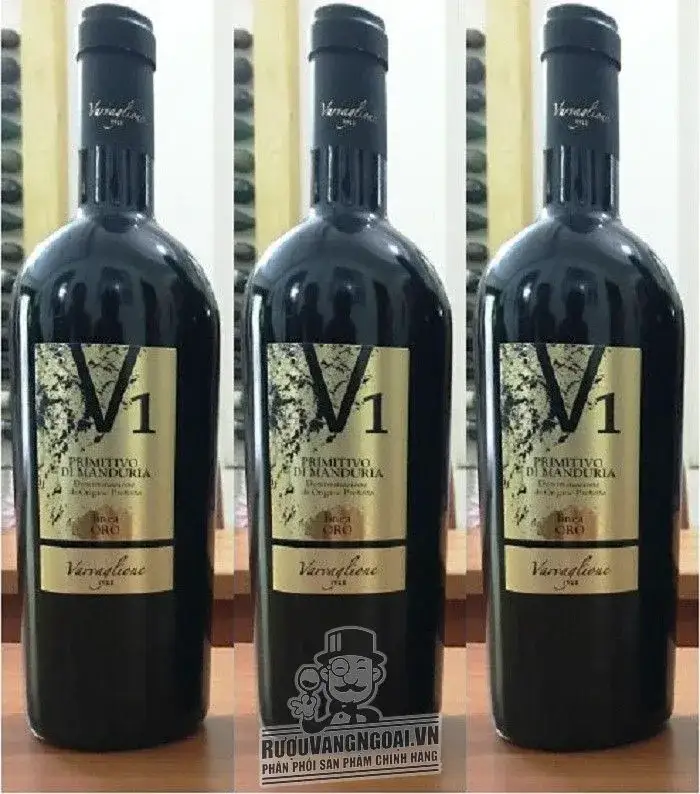 Rượu Vang Ý V1 PRIMITIVO DI MANDURIA