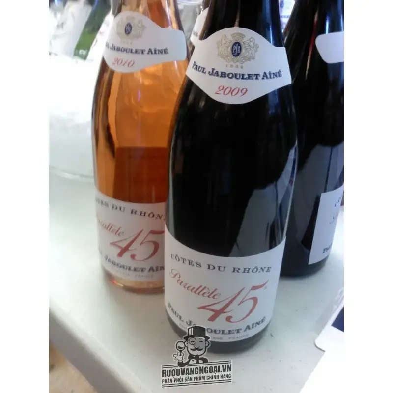 vang phap parallele cotes du rhone paul jaboulet aine giá bao nhiêu