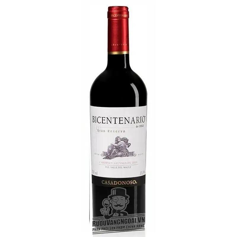 Vang Chile CASADONOSO BICENTENARIO Gran Reserva Cabernet Sauvignon