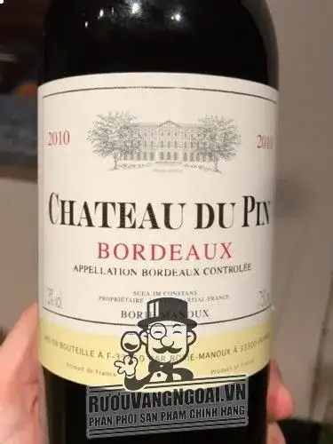 Kết quả hình ảnh cho chateau du pin red borie manoux 2018