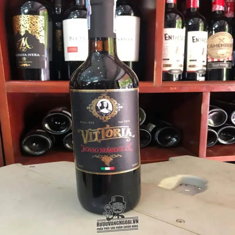 Rượu Vang Ngọt Ý LA VITTORIA ROSSO SEMIDOLCE