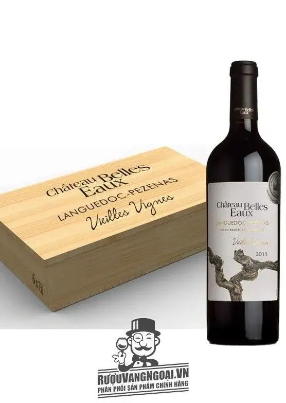 Vang Pháp CHATEAU BELLES EAUX LANGUEDOC PEZENAS VIEILLES VIGNES