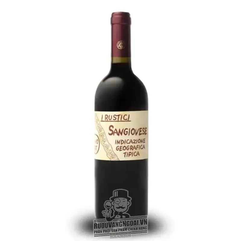 Vang Ý I Rustici Sangiovese Guarini Puglia