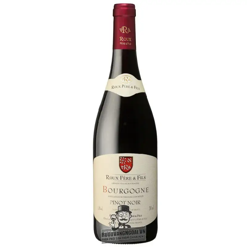 Vang Pháp Roux Pere Fils Bourgogne Pinot Noir La Moutonniere uống ngon