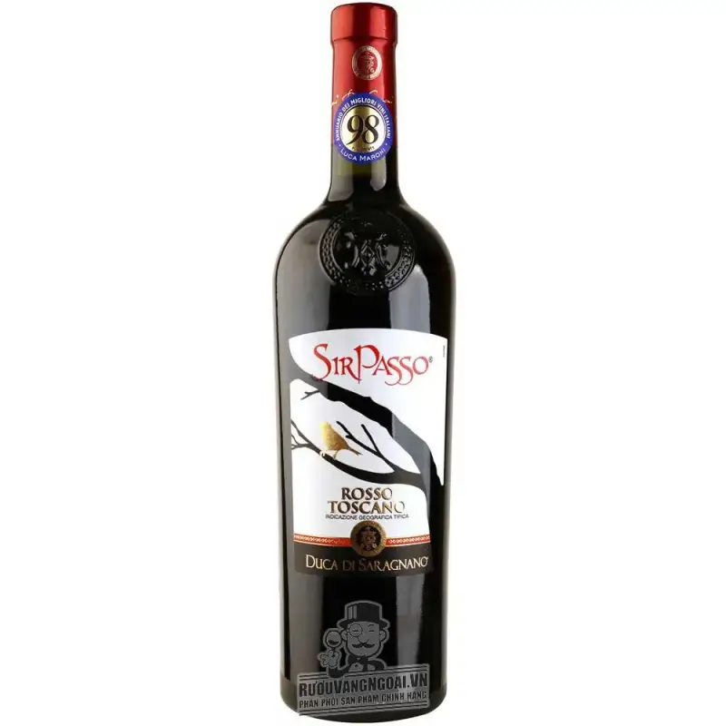 Vang Ý Sir Passo Rosso Toscana uống ngon
