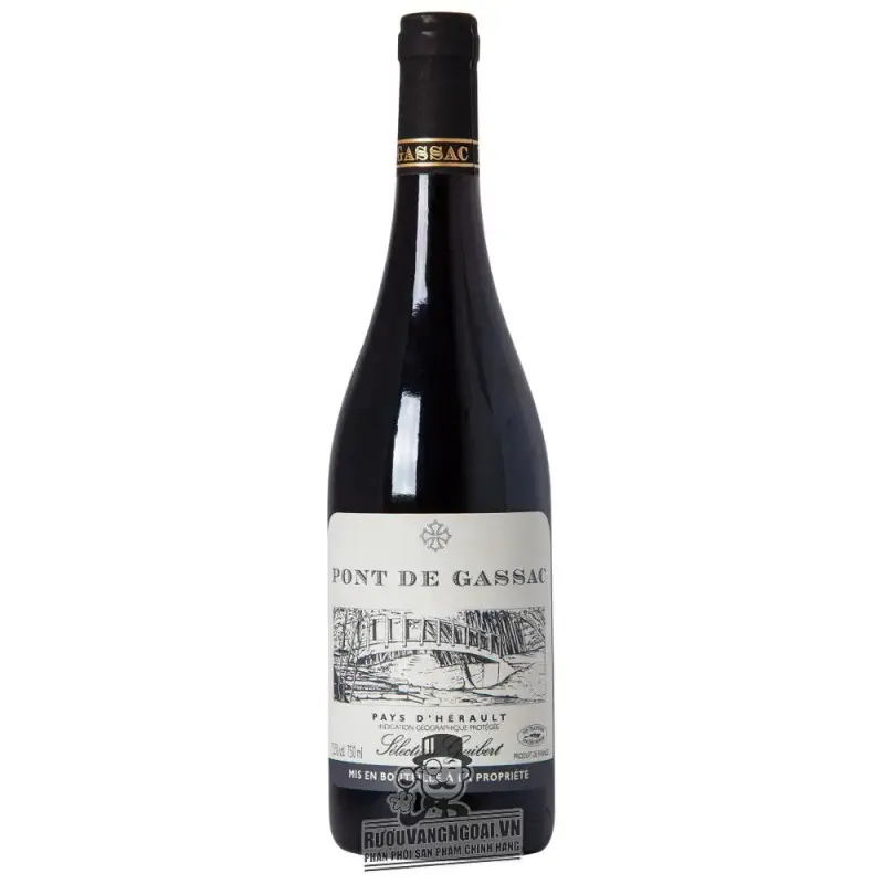 Vang Pháp Pont de Gassac Red thượng hạng