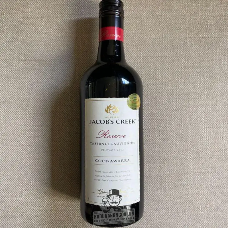 Giá ruou vang jacob s creek reserve cabernet sauvignon