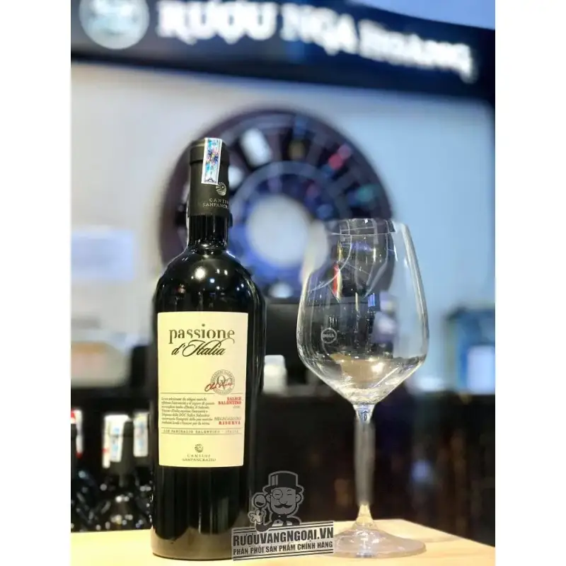 Vang Ý PASSIONE D‘ITALIA SALICE SALENTINO NEGROAMARO RISERVA