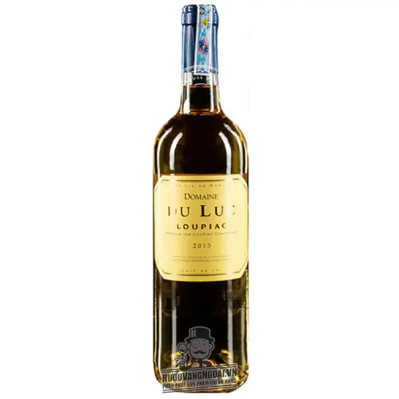 Vang Pháp Domaine Du Luc Loupiac AOC uống ngon