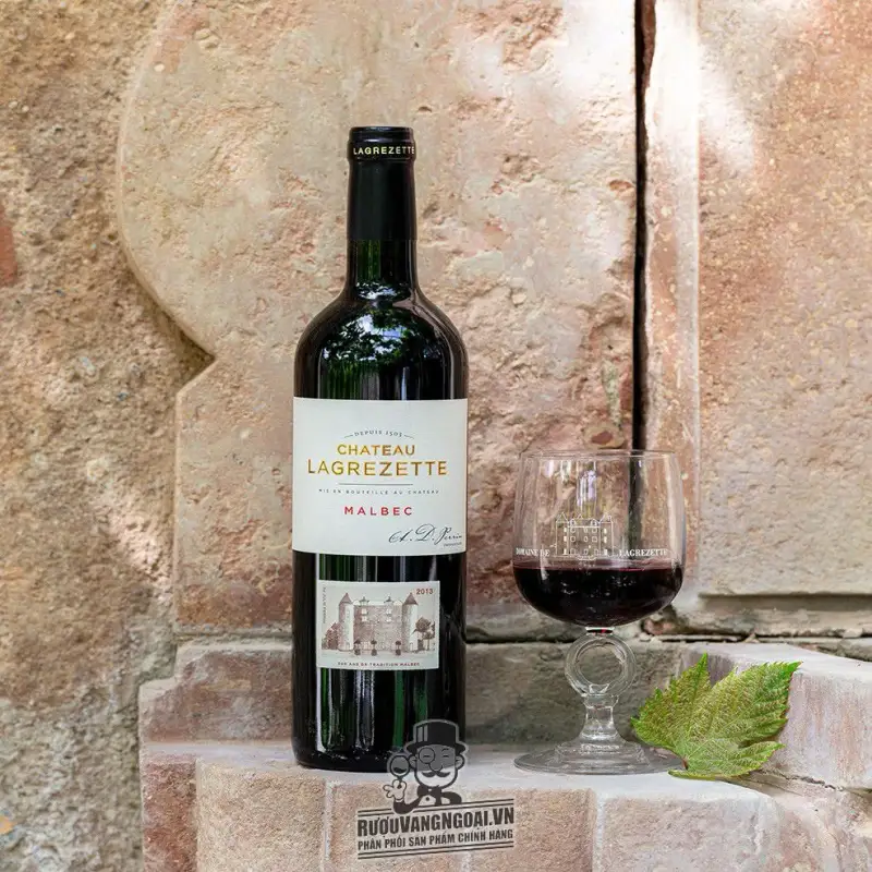 Vang Pháp Chateau Lagrezette Malbec thượng hạng