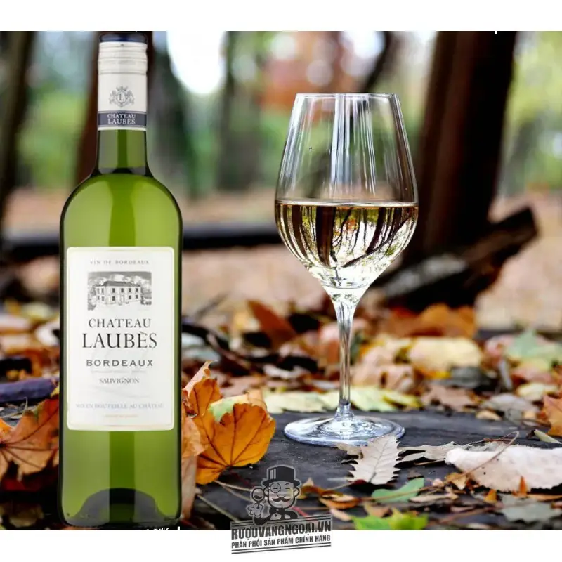 Mua vang phap chateau laubes sauvignon blanc bordeaux giá rẻ tại Sài Gòn