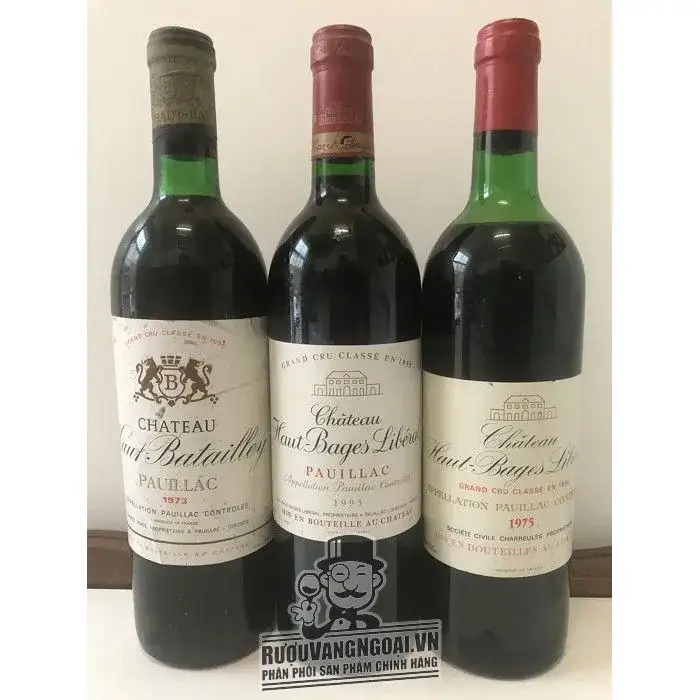 Vang Pháp Chateau Haut Bages Liberal 5th Grand Cru Classe Pauillac
