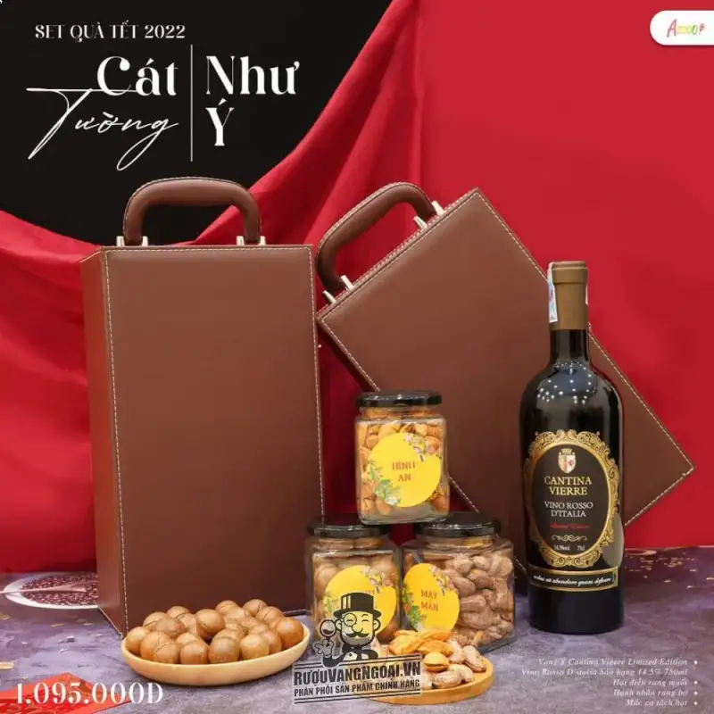 Giá vang y cantina vierre vino rosso d italia limited edition