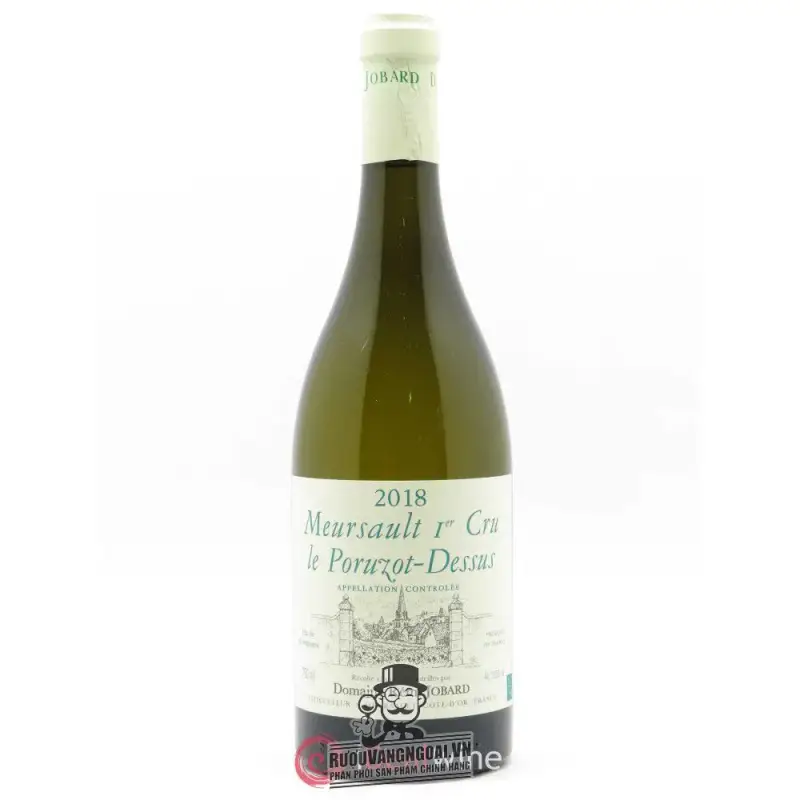 Vang Pháp Meursault 1er Cru Le Poruzot Dessus Remi Jobard thượng hạng