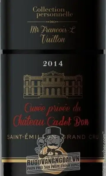 Vang Pháp Cuvee Privee du Chateau Cadet Bon