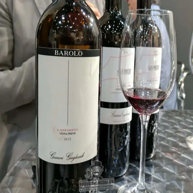 Vang ý GIANNI GAGLIARDO BAROLO LAZZARITO VIGNA PREVE