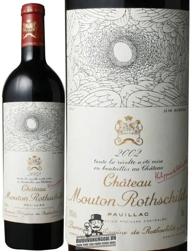 Vang Pháp CHATEAU MOUTON ROTHSCHILD 2002