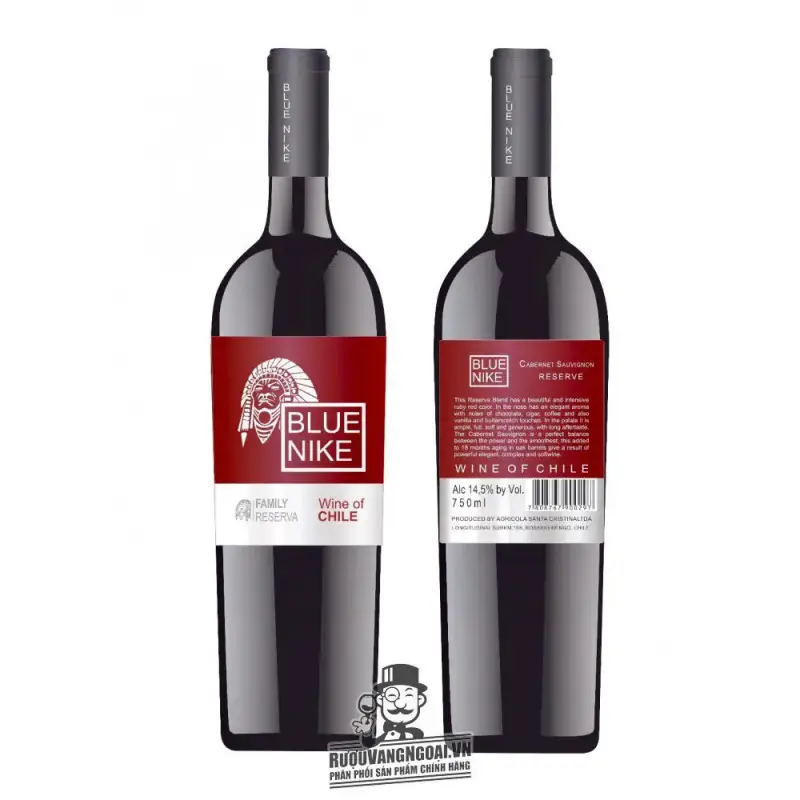 Vang Chile Blue Nike Cabernet sauvignon