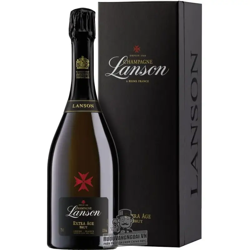 Champagne Pháp LANSON EXTRA AGE BRUT