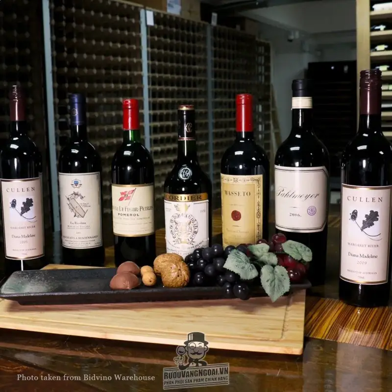 Vang ý MASSETO Merlot