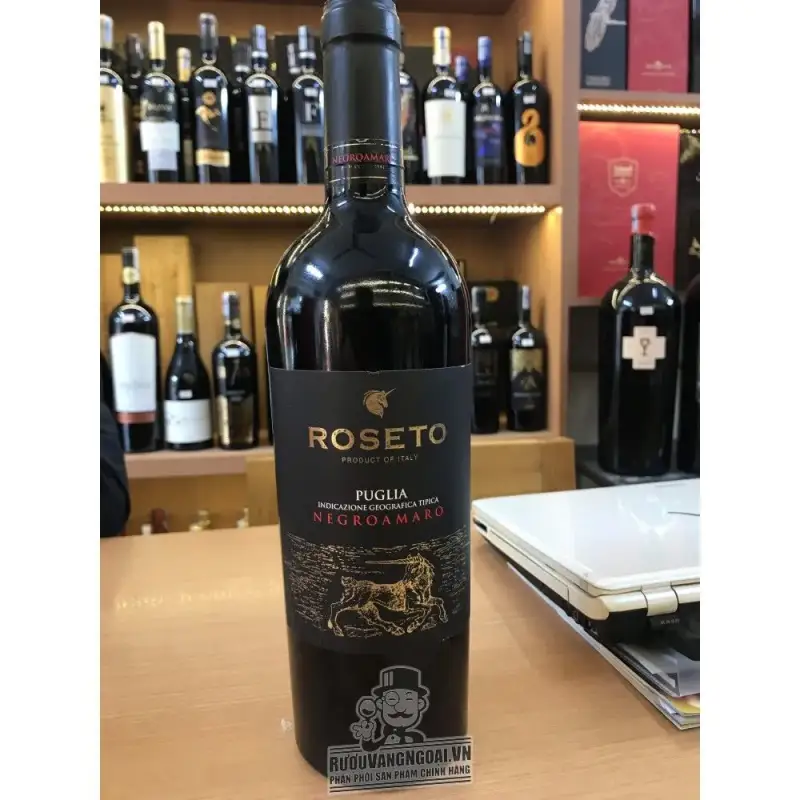 Rượu Vang Ý ROSETO PUGLIA NEGROAMARO