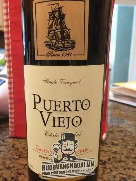 Rượu vang Chile Puerto Viejo